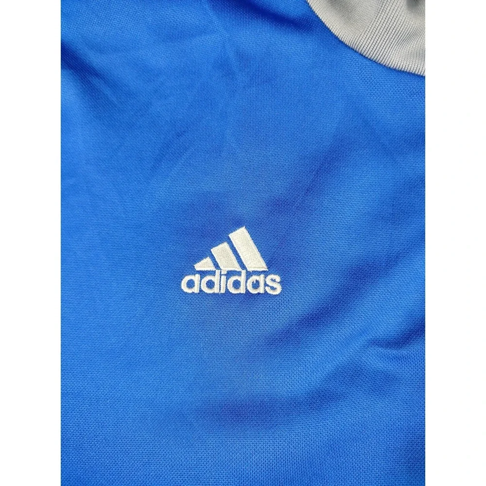 Tigres UANL‎ Track Jacket Mens Medium Blue Soccer Adidas Full Zip Top Warm Up